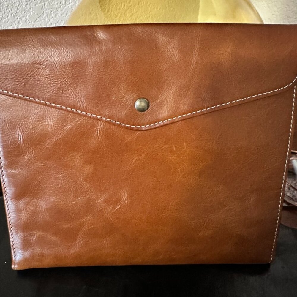 TravelSmith Leather Travel Envelope Case